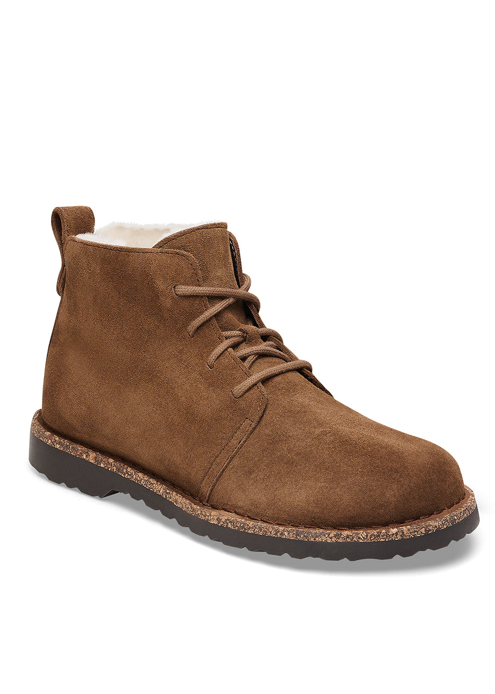 Uppsala Mid Shearling Suede Leather Boots