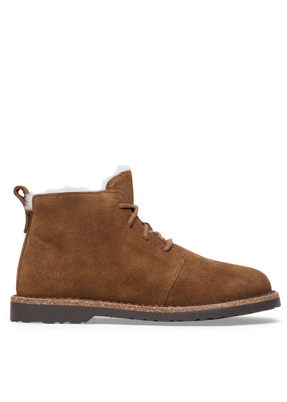 Uppsala Mid Shearling Suede Leather Boots