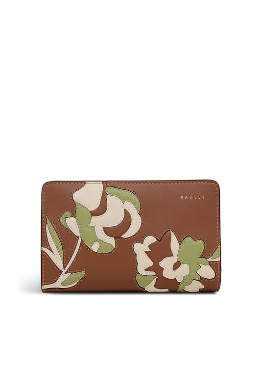 Floral Medium Bifold Purse