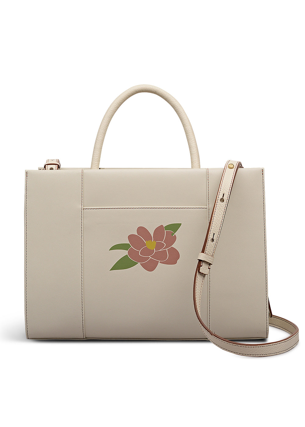 Spring Blooms Medium Ziptop Multiway Bag