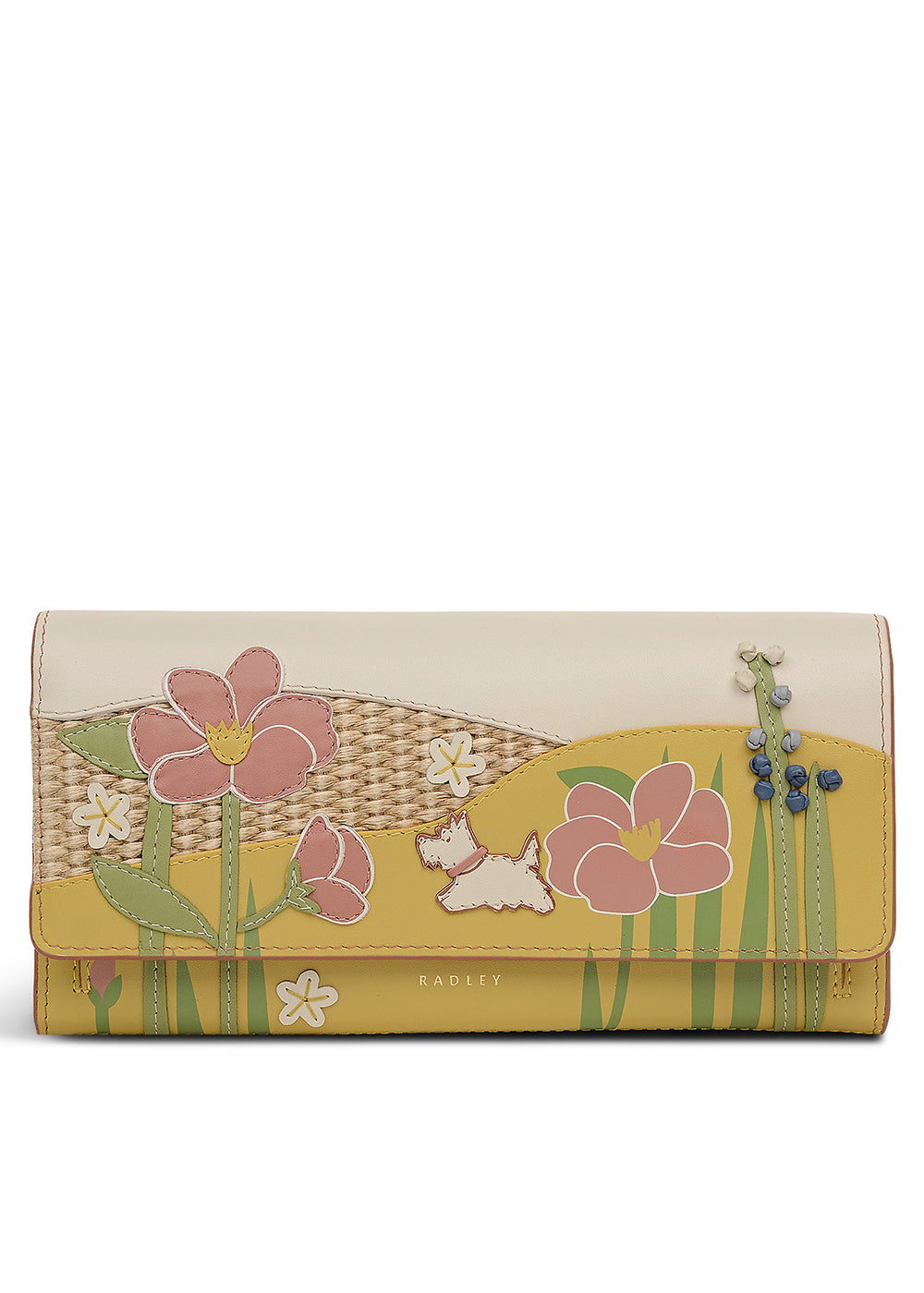 Spring Blooms Large Flapover Purse