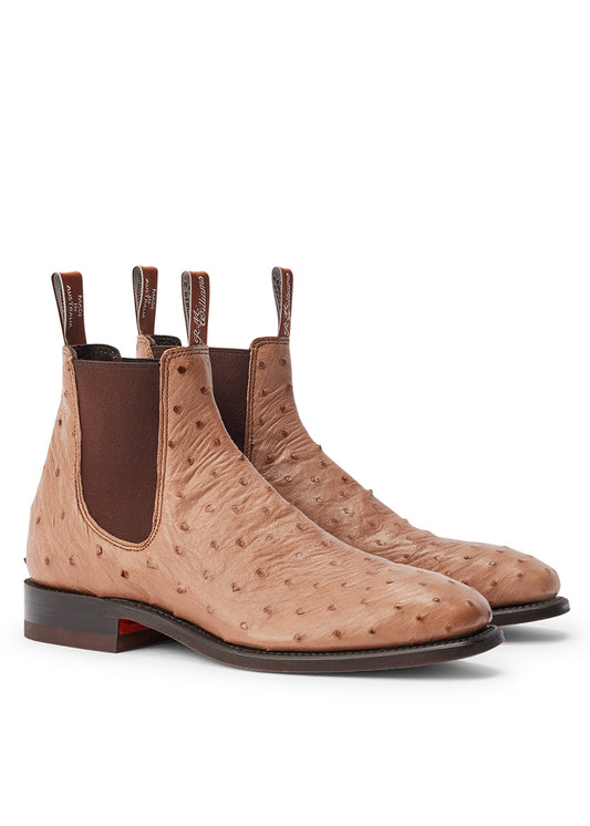 Ostrich Boots