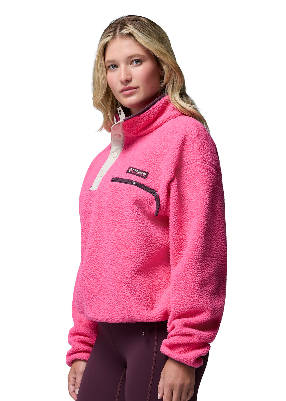 Helvetia II Cropped Half Snap Fleece