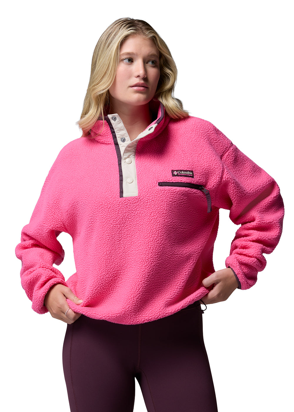 Helvetia II Cropped Half Snap Fleece