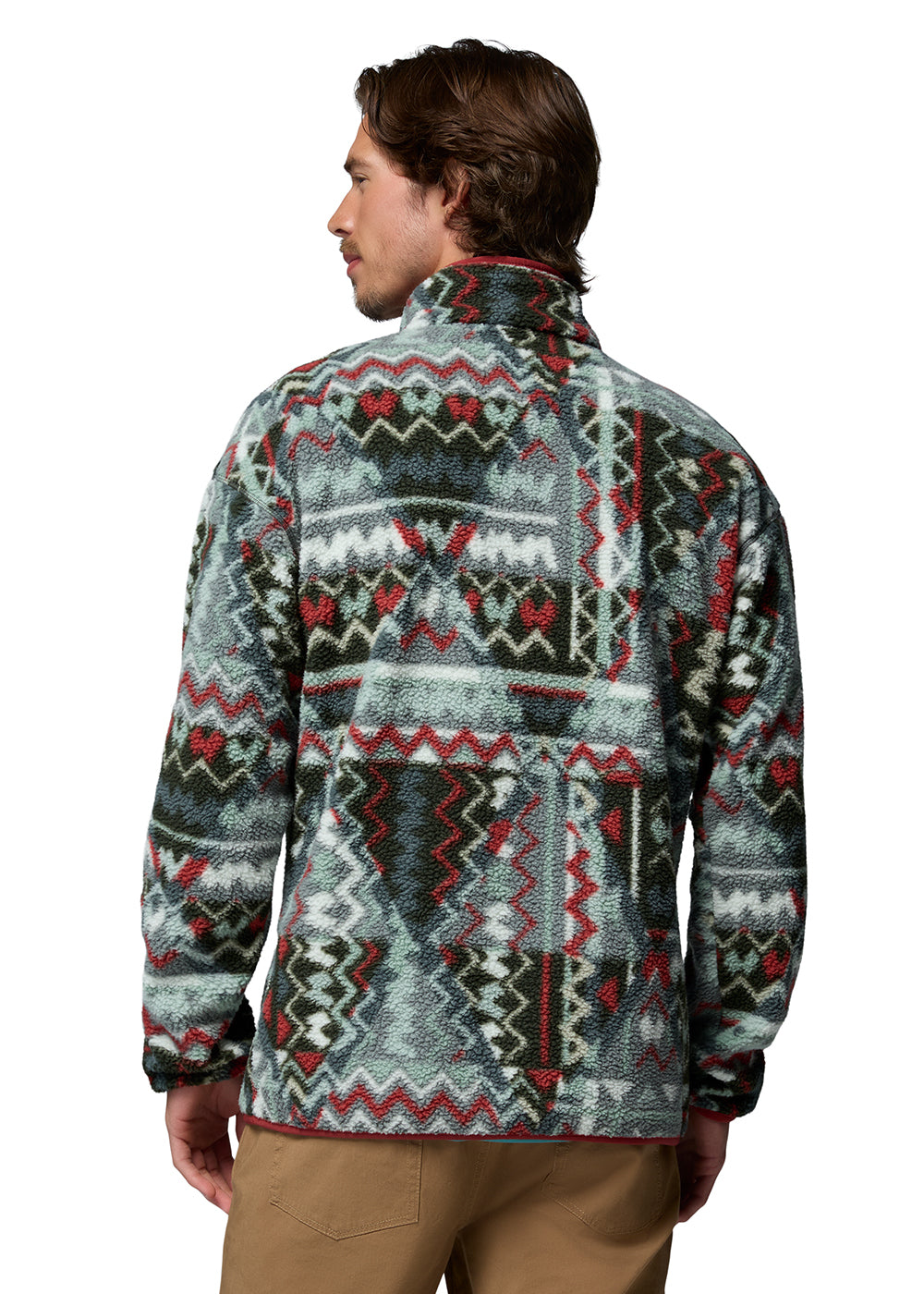 Helvetia II Printed Half Snap Fleece