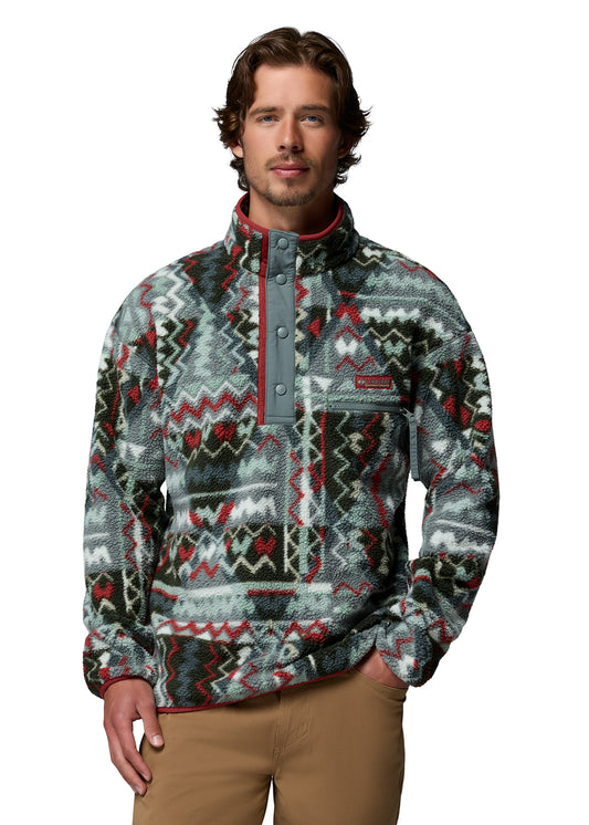 Helvetia II Printed Half Snap Fleece