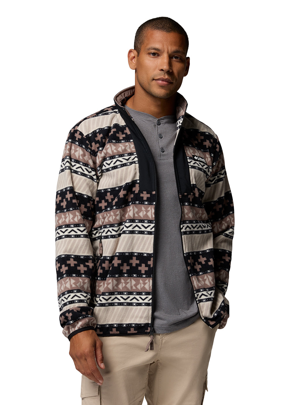 Sequoia Grove II FZ Printed Fleece