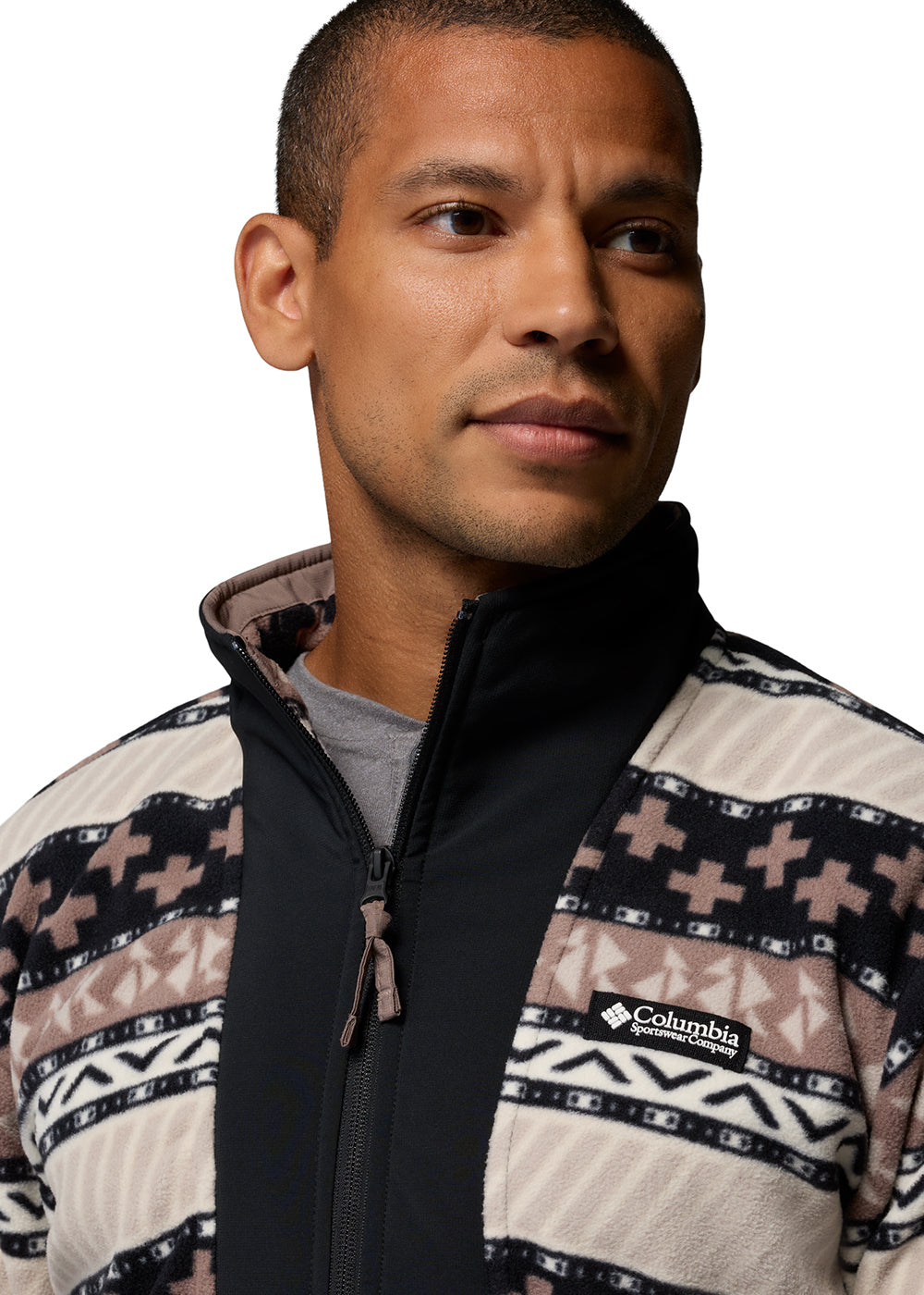 Sequoia Grove II FZ Printed Fleece