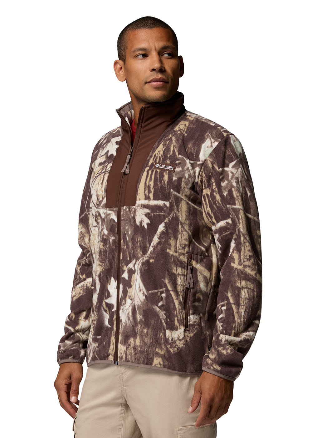 Sequoia Grove II FZ Printed Fleece