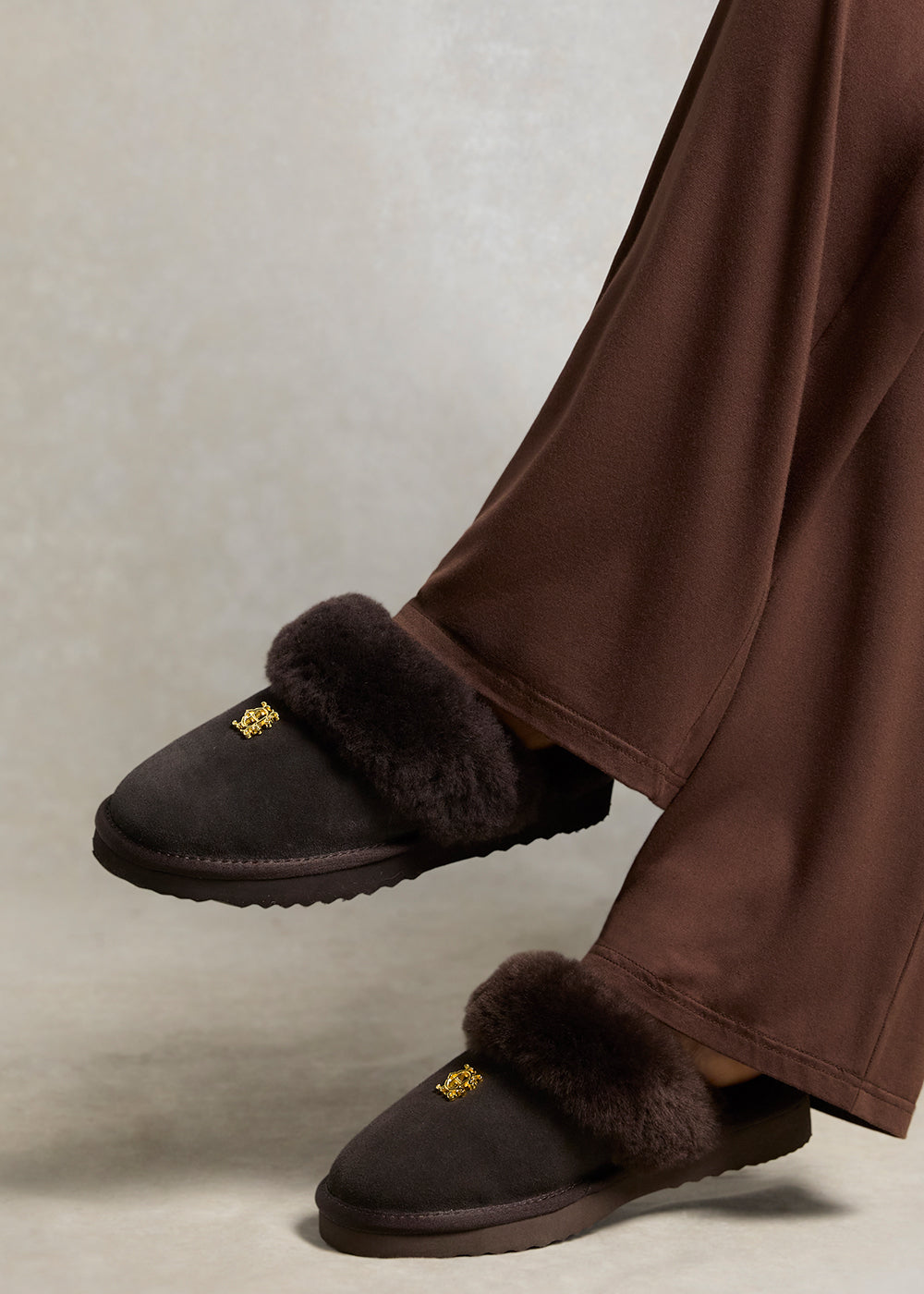 Shearling Slippers