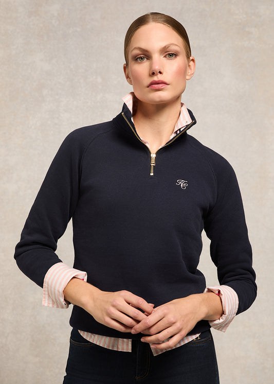 Burford Quarter Zip Neck Sweatshirt