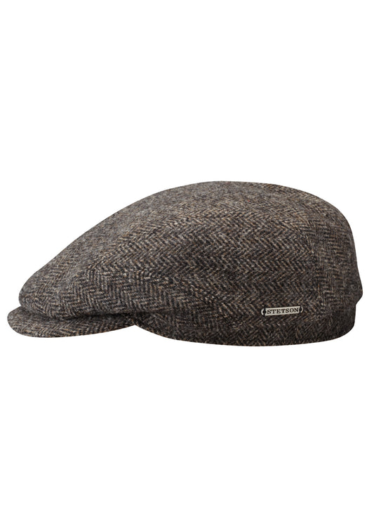 Wool Herringbone Driver Cap