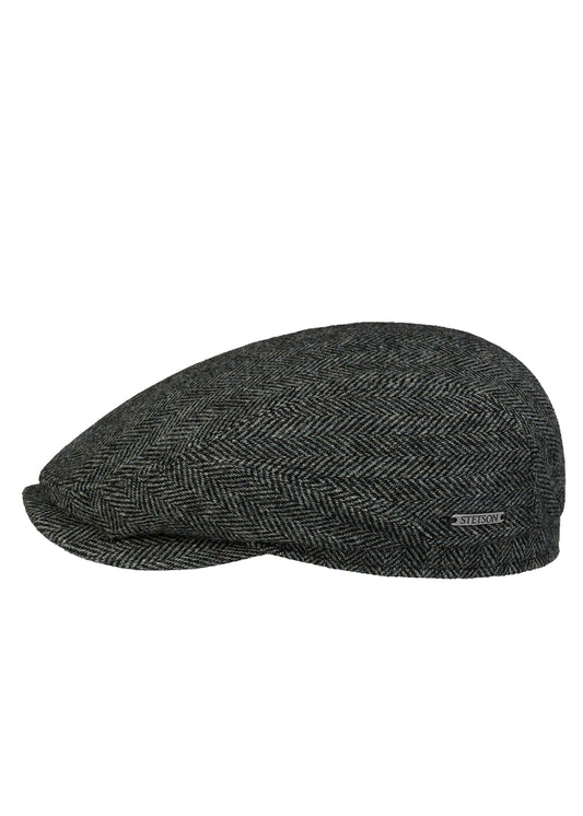 Wool Herringbone Driver Cap