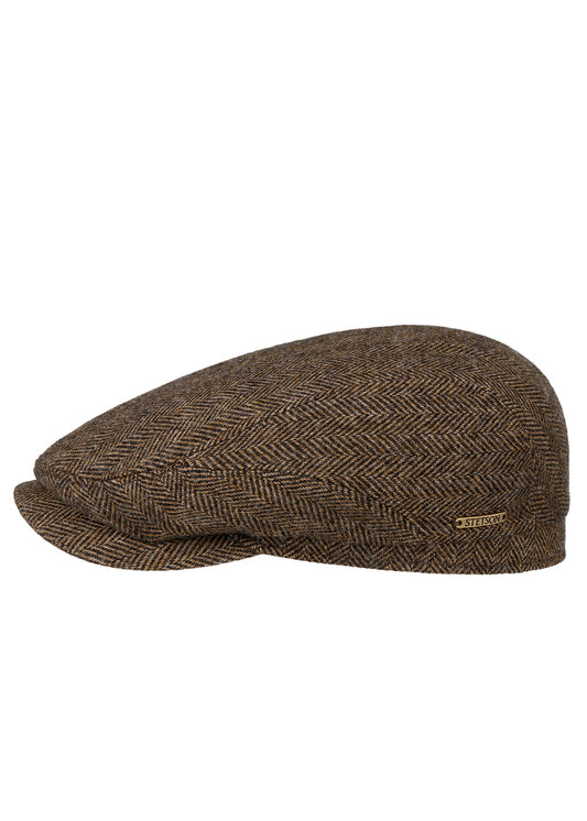 Wool Herringbone Driver Cap