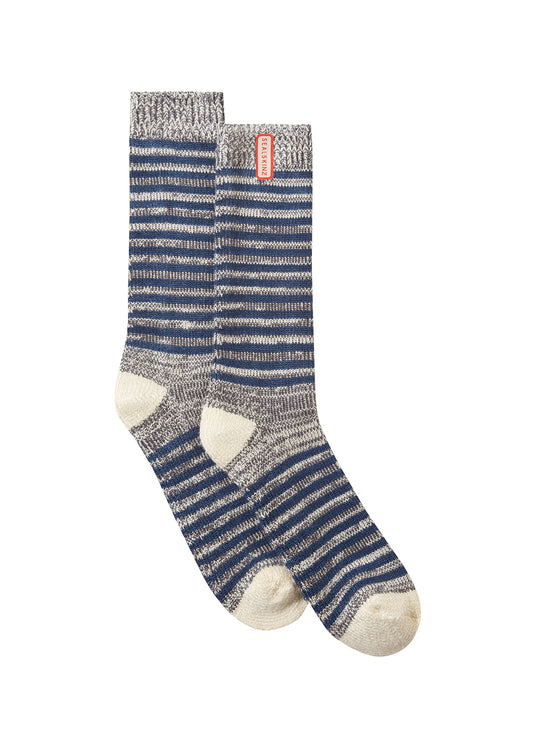 Attleborough Bamboo Mid Length Lightweight Stripe Socks