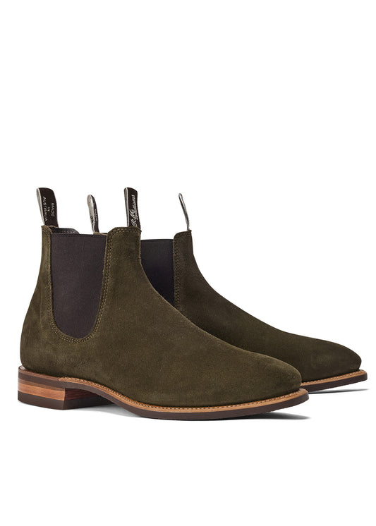 Suede Comfort Craftsman Boots