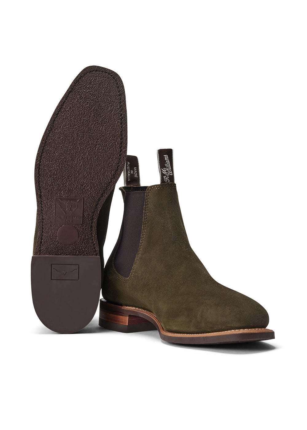 Suede Comfort Craftsman Boots