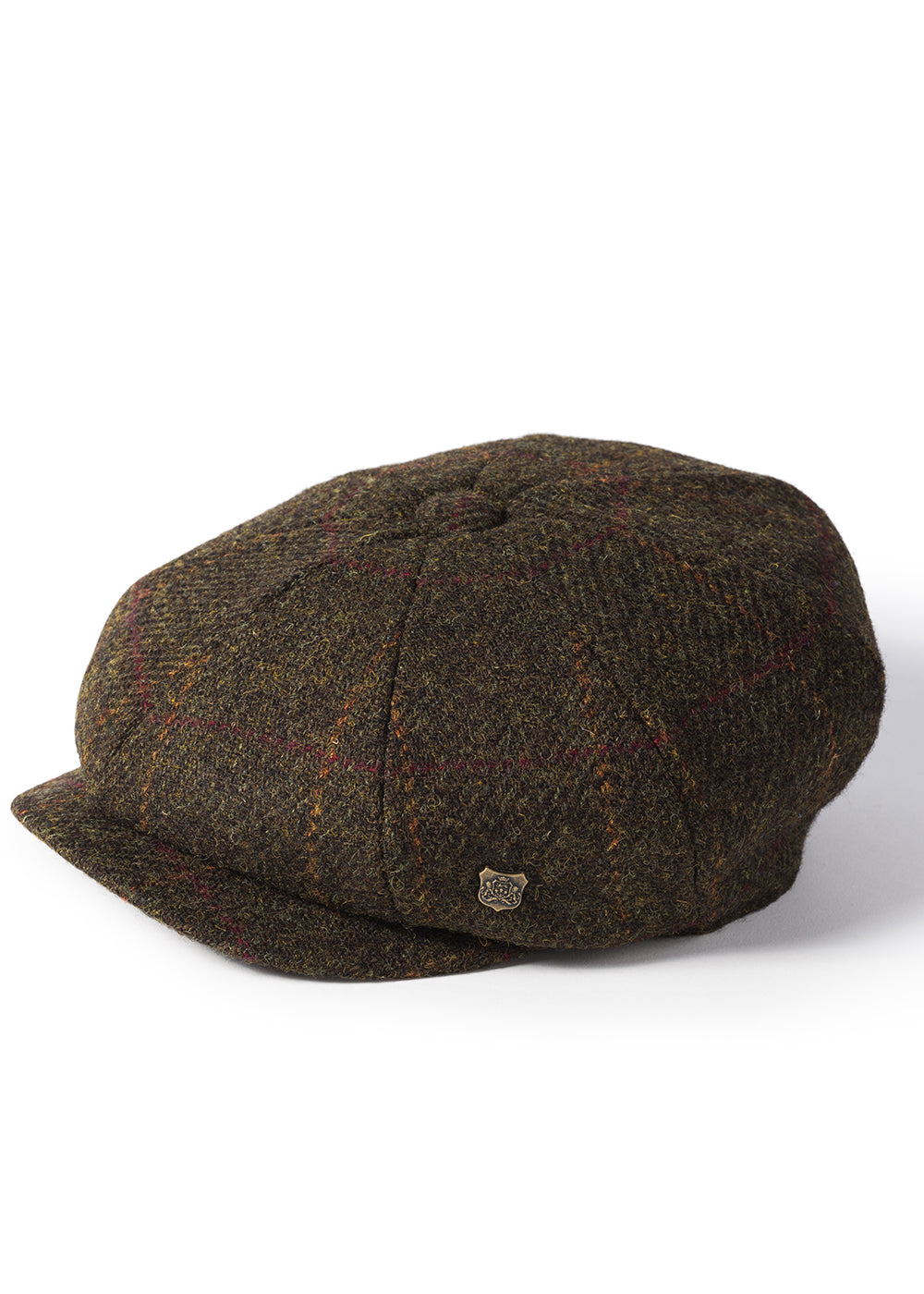 Carloway Harris Tweed Bakerboy Cap