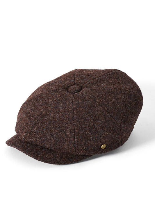 Carloway Harris Tweed Contemporary Bakerboy Cap