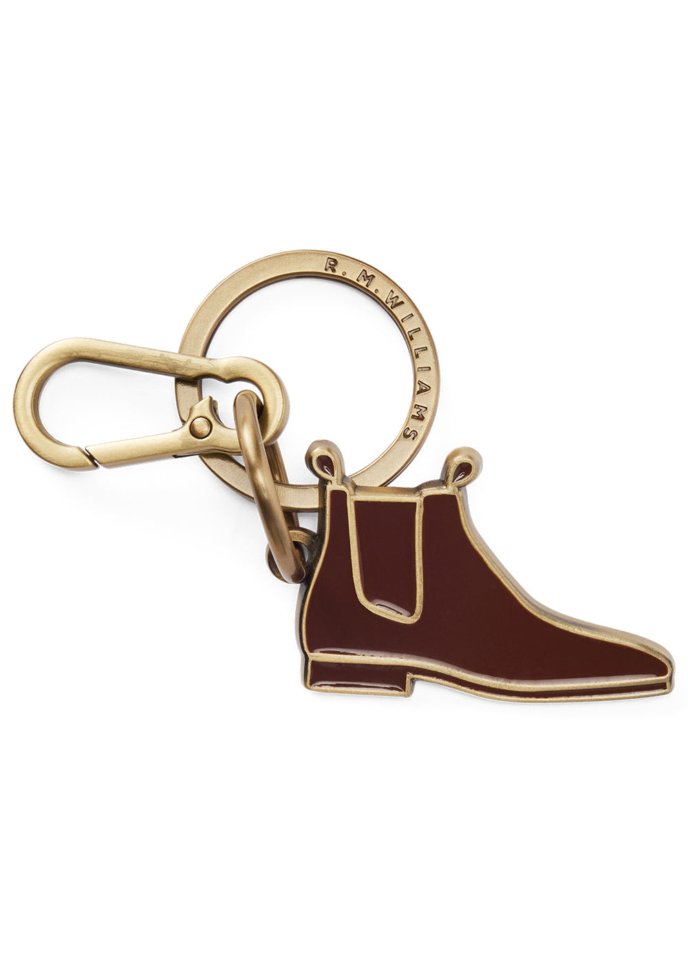 Boot Enamel Keyring