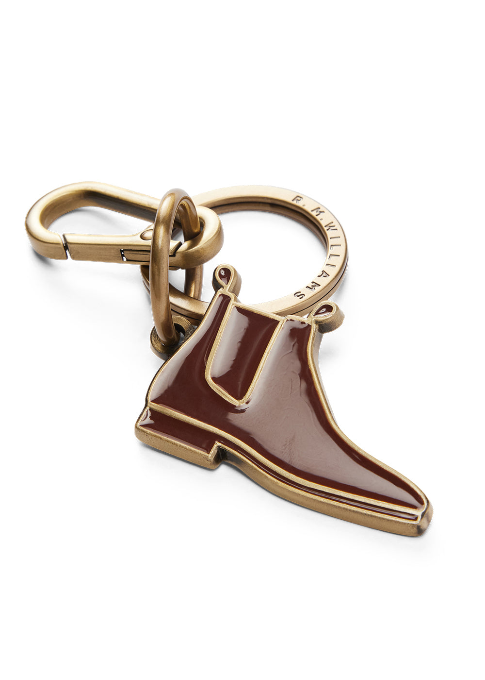 Boot Enamel Keyring