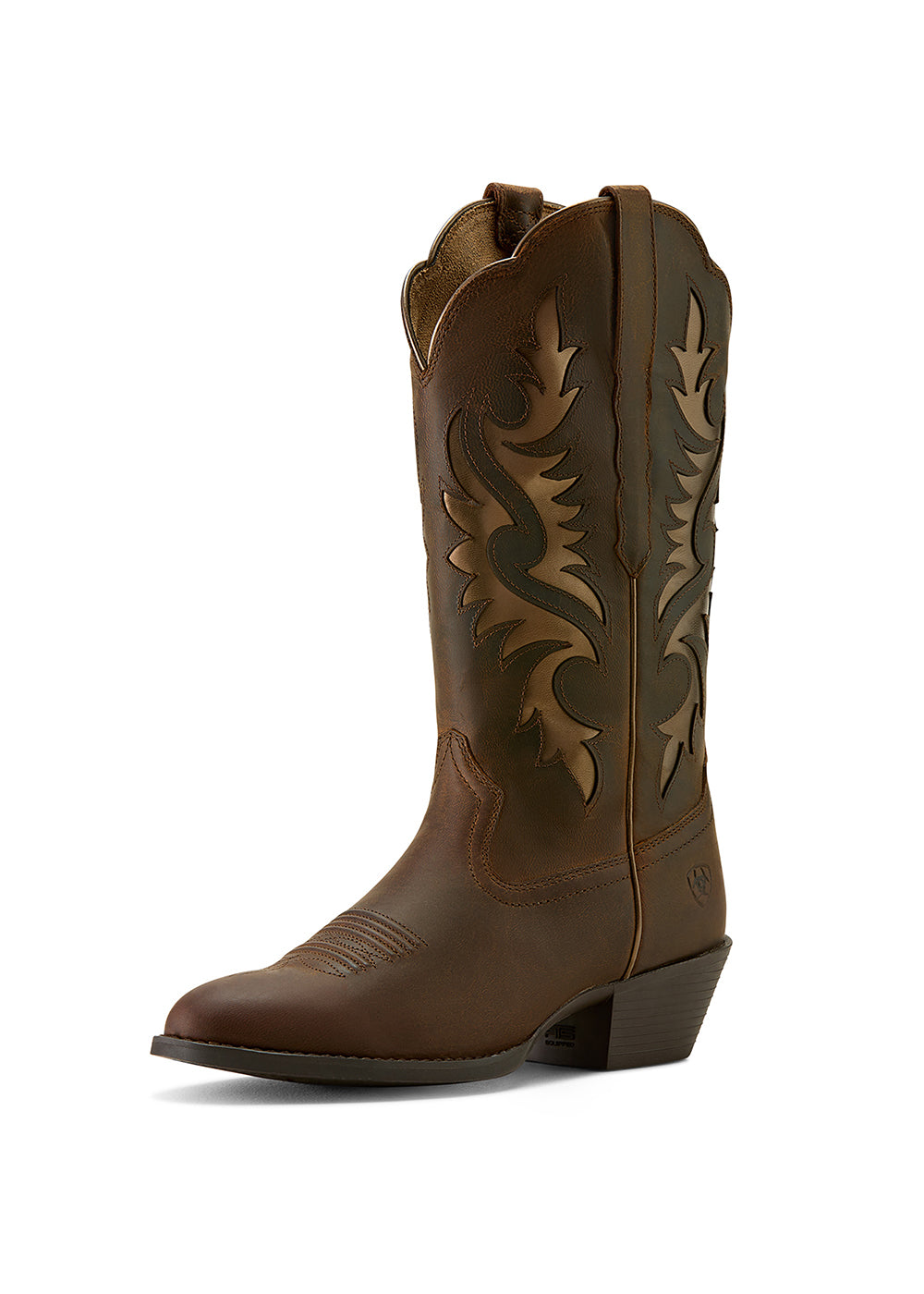 Heritage Western R Toe Retro Western Boots