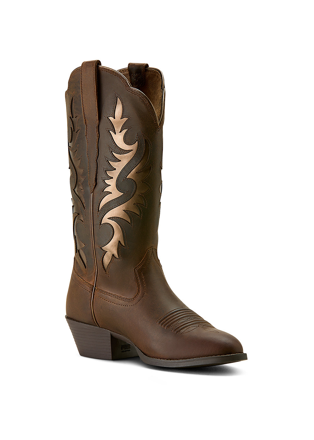Heritage Western R Toe Retro Western Boots