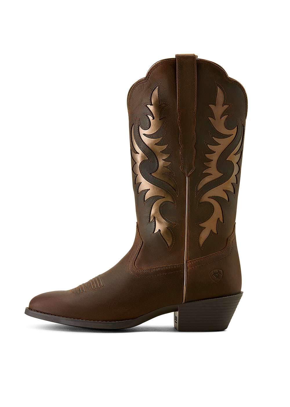 Heritage Western R Toe Retro Western Boots