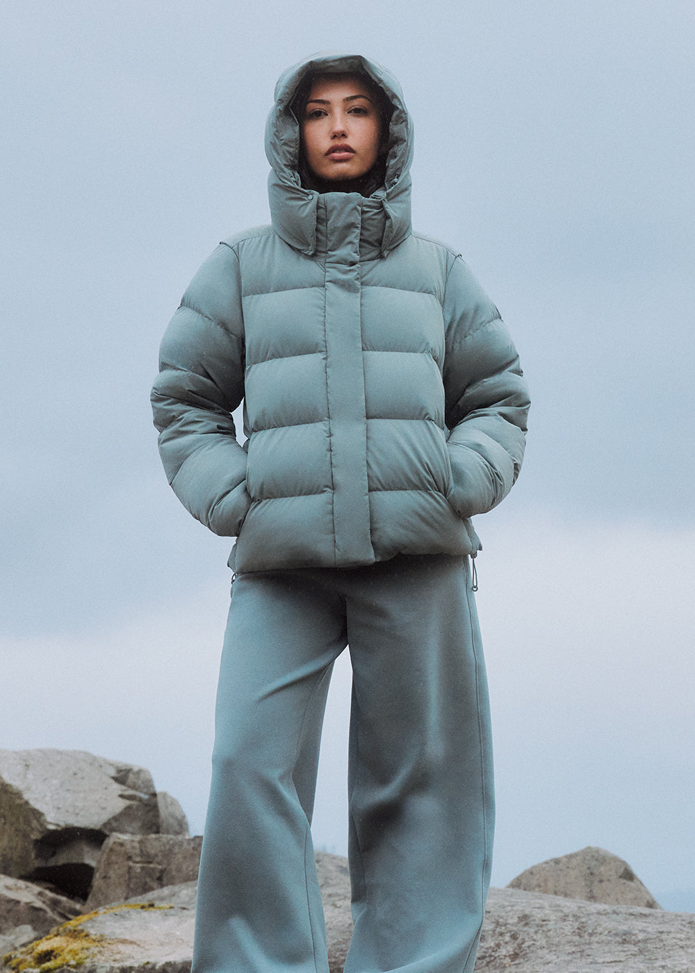Amaze Puff Hooded Jacket