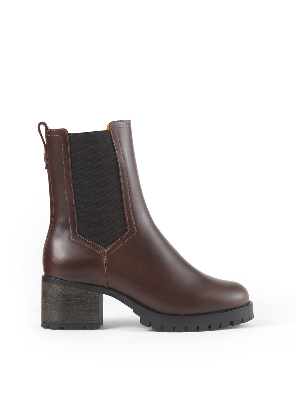 Heeled Boudica Leather Boots