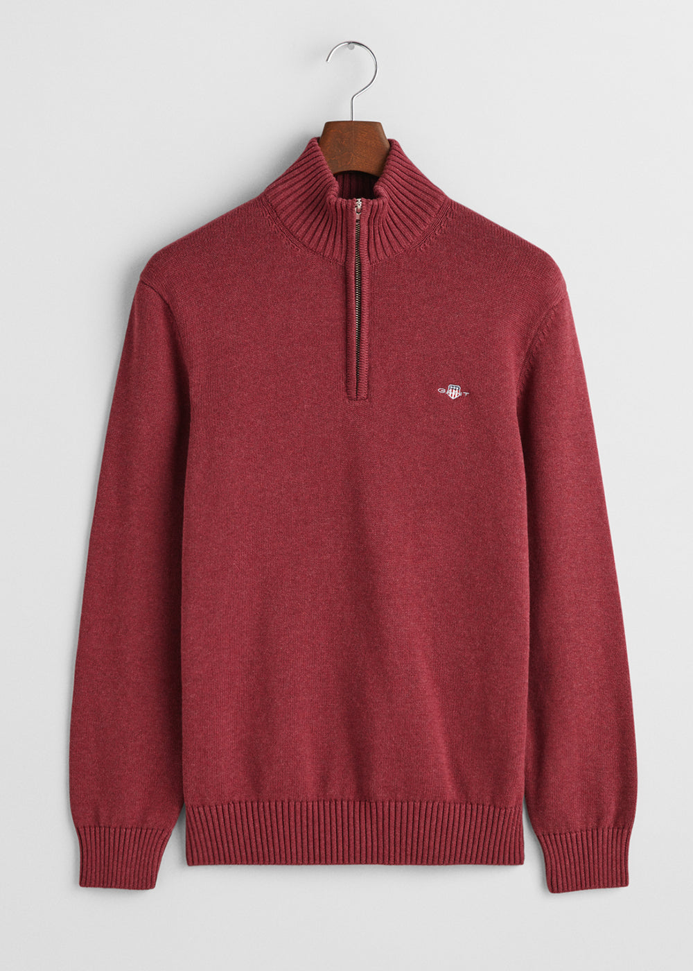Casual Cotton Half Zip