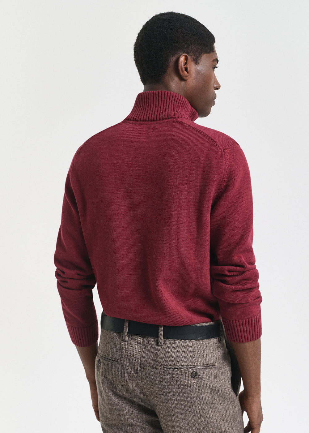 Casual Cotton Half Zip