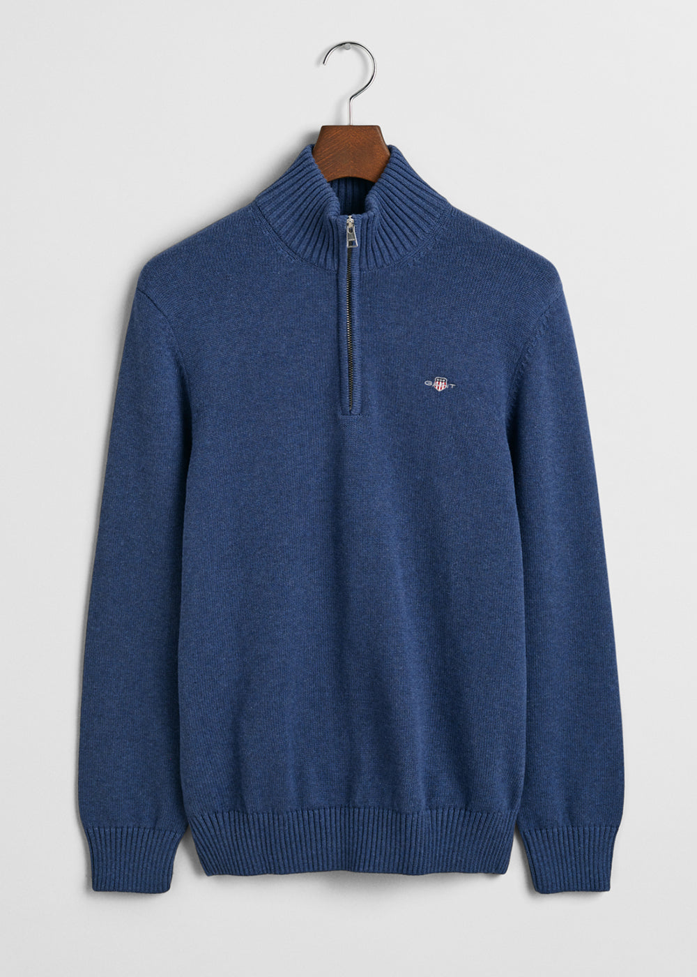 Casual Cotton Half Zip