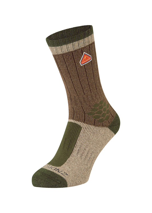 Gresham Recycled Wool Mid Colour Block Socks