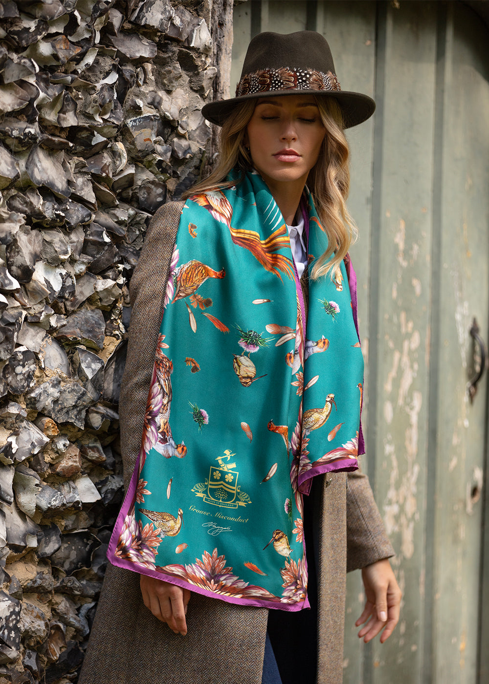 Grouse Misconduct Classic Silk Scarf