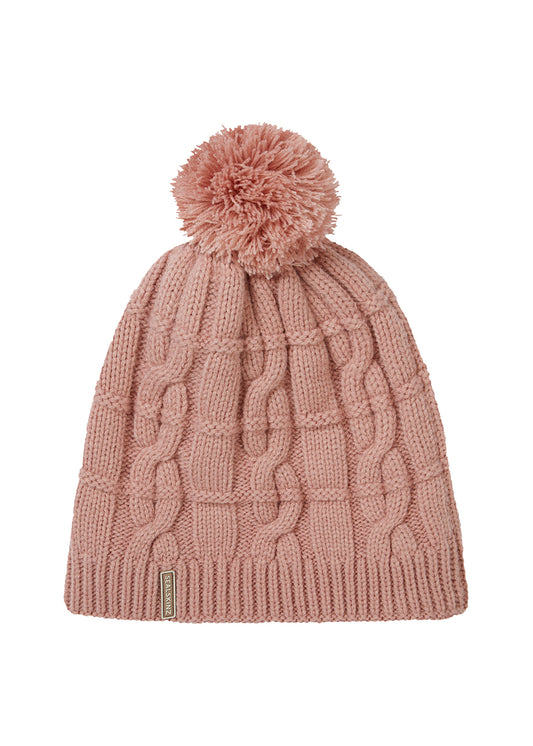 Hemsby Waterproof Cold Weather Cable Knit Bobble Hat