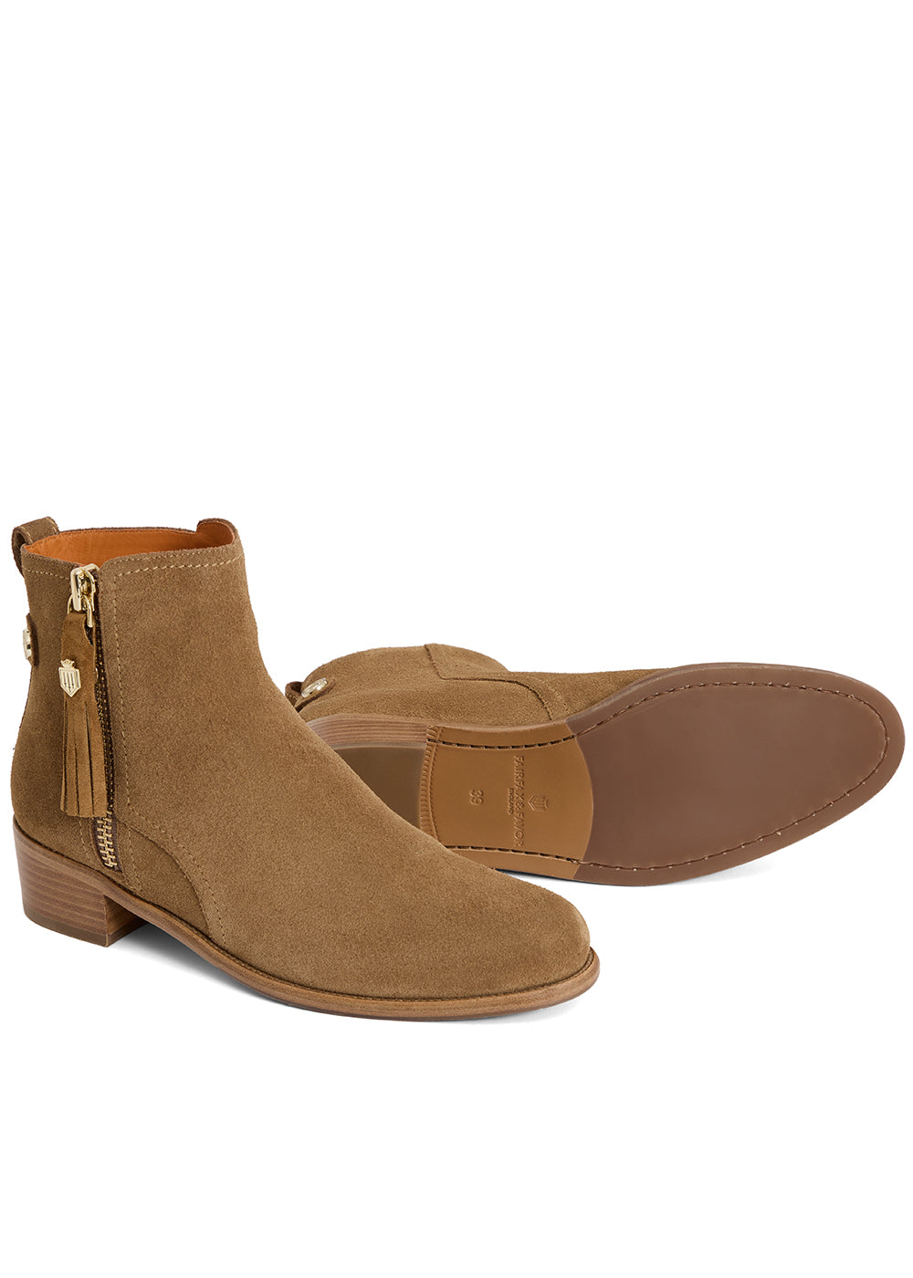 Oakham Flat Ankle Boots