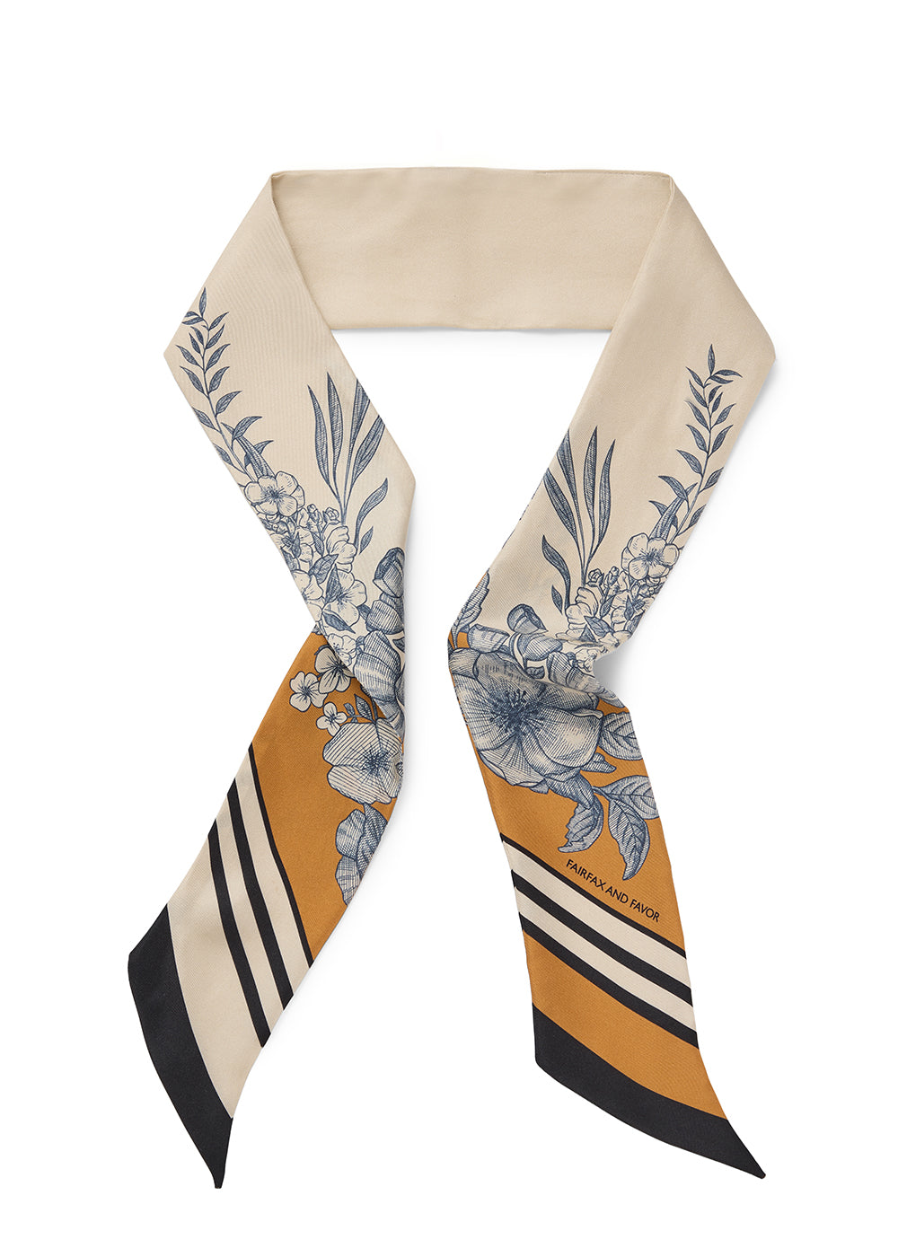 Mannington Twill Silk Scarf