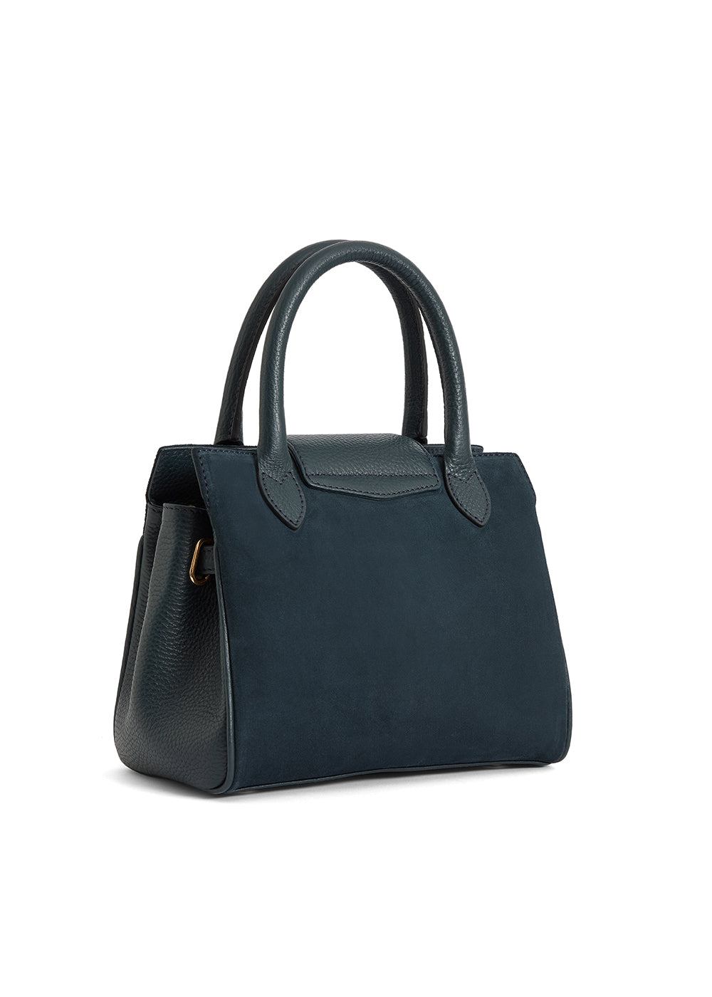 Mini Windsor Handbag - Teal Suede