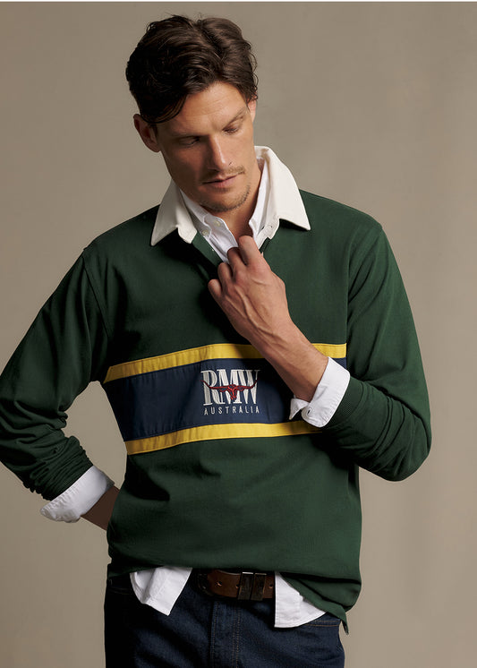 Classic RMW Panel Rugby Shirt