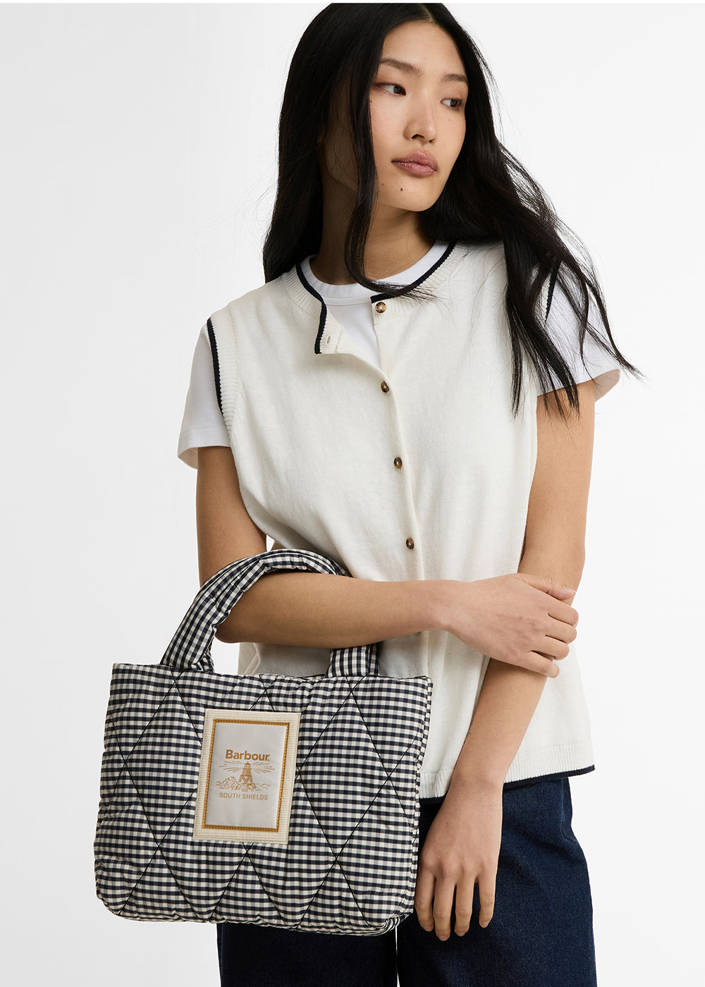 Riah Mini Quilted Tote Bag