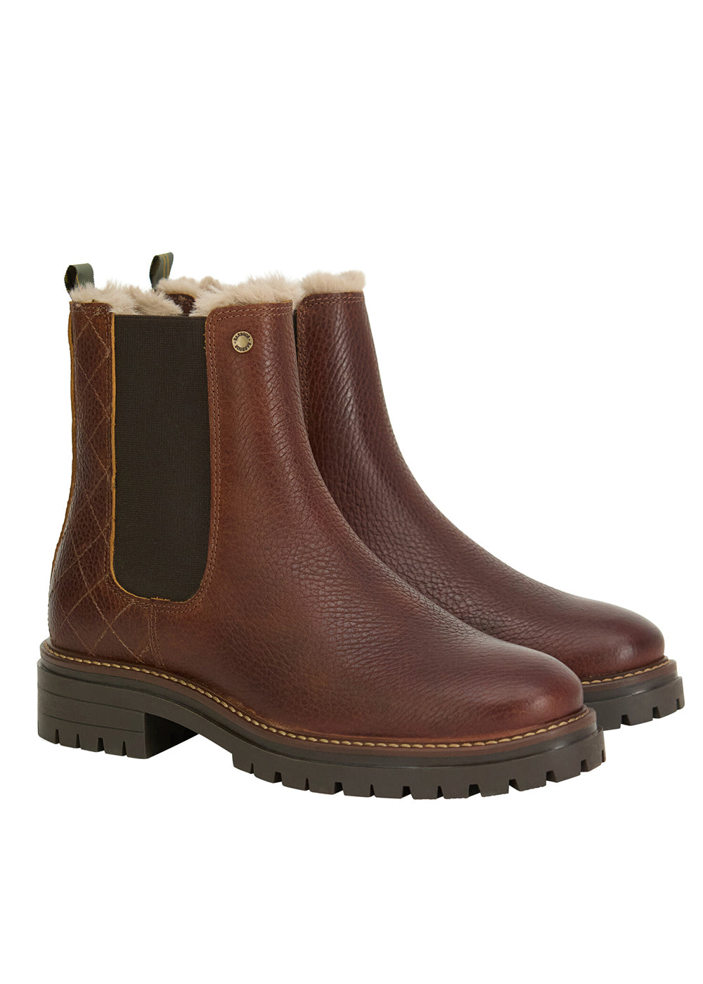 Evie Faux Fur Chelsea Boots