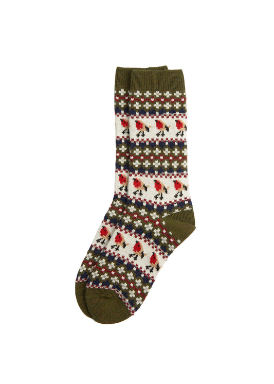 Robin Fairisle Socks