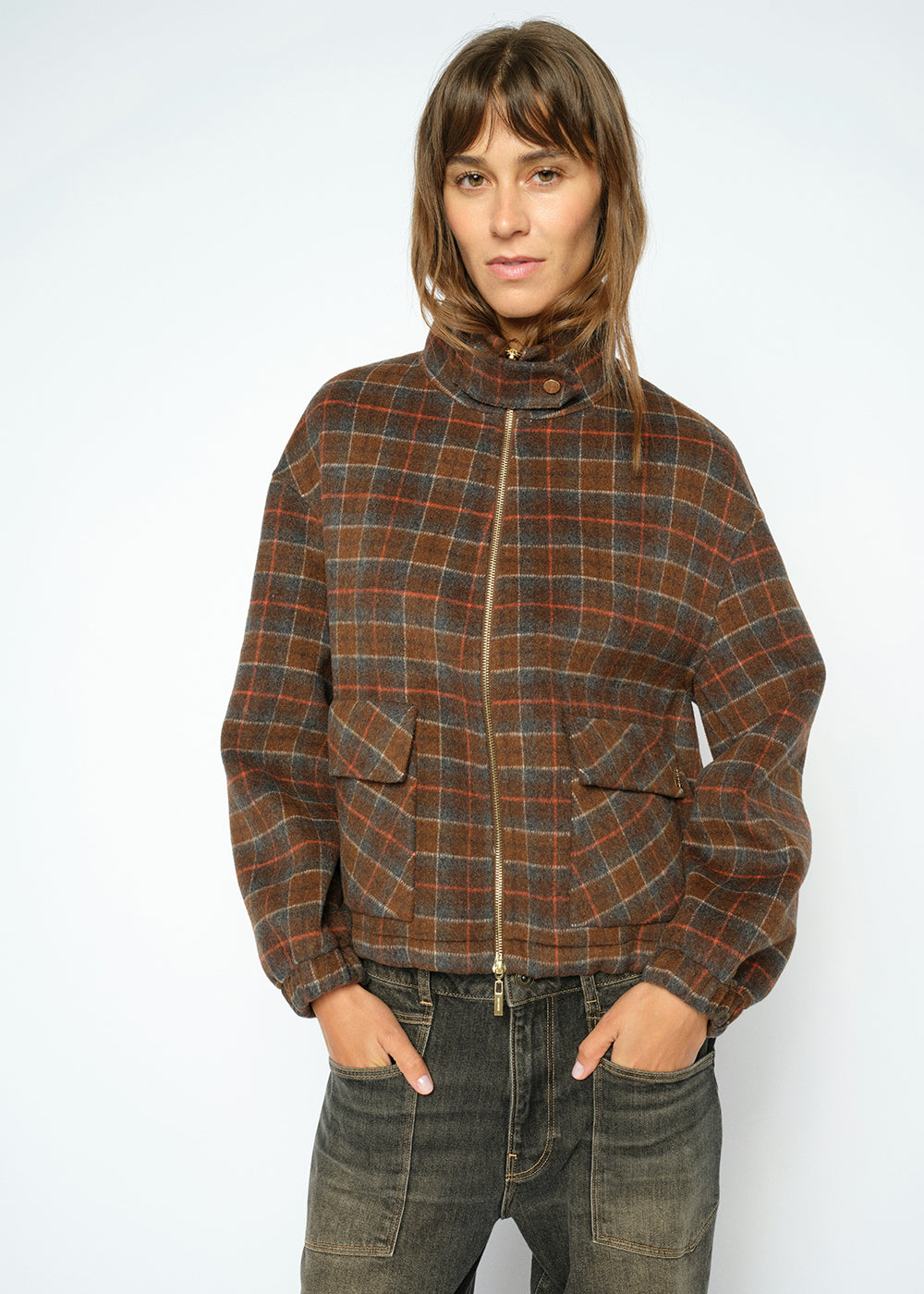 MMCamille Check Jacket