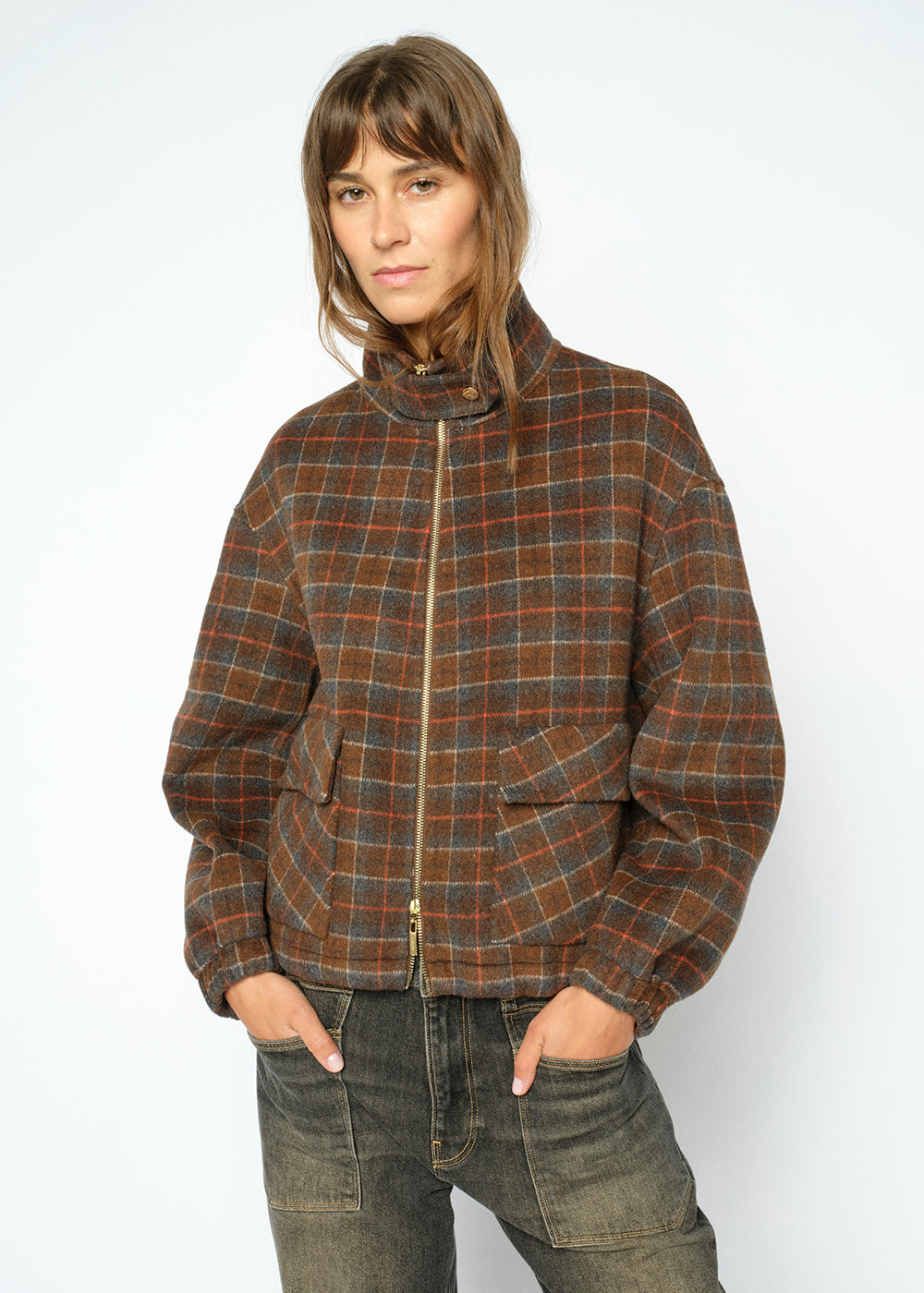 MMCamille Check Jacket