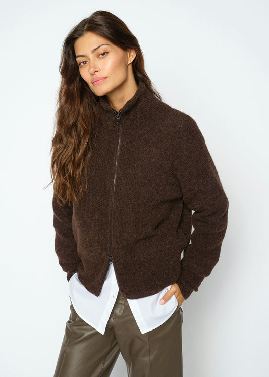 MMThora Knit Zip Cardigan