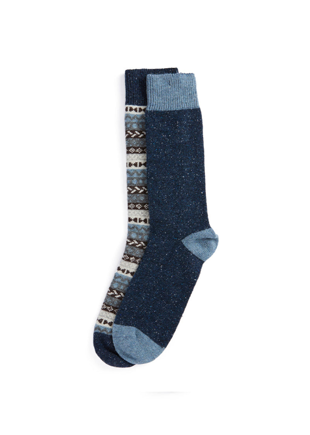 Fairisle Socks - 2 Pack