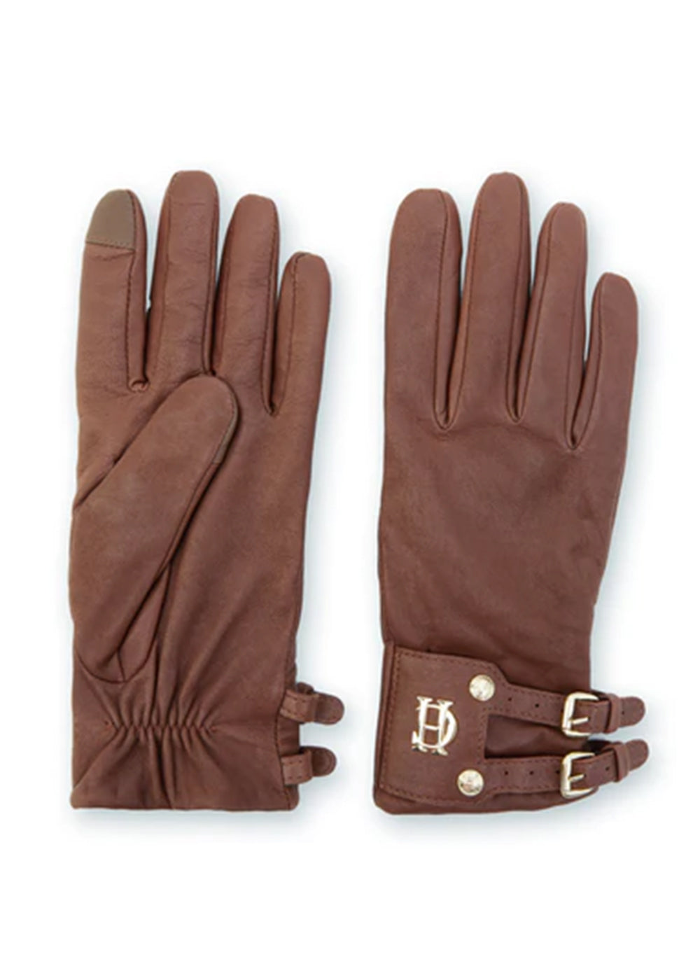 Monogram Leather Gloves
