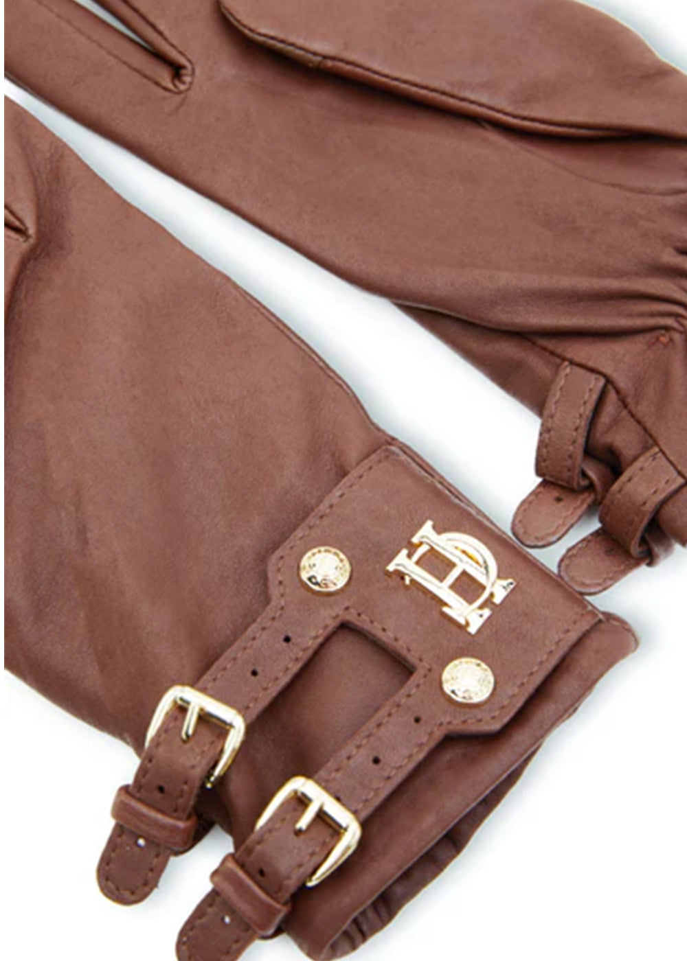 Monogram Leather Gloves