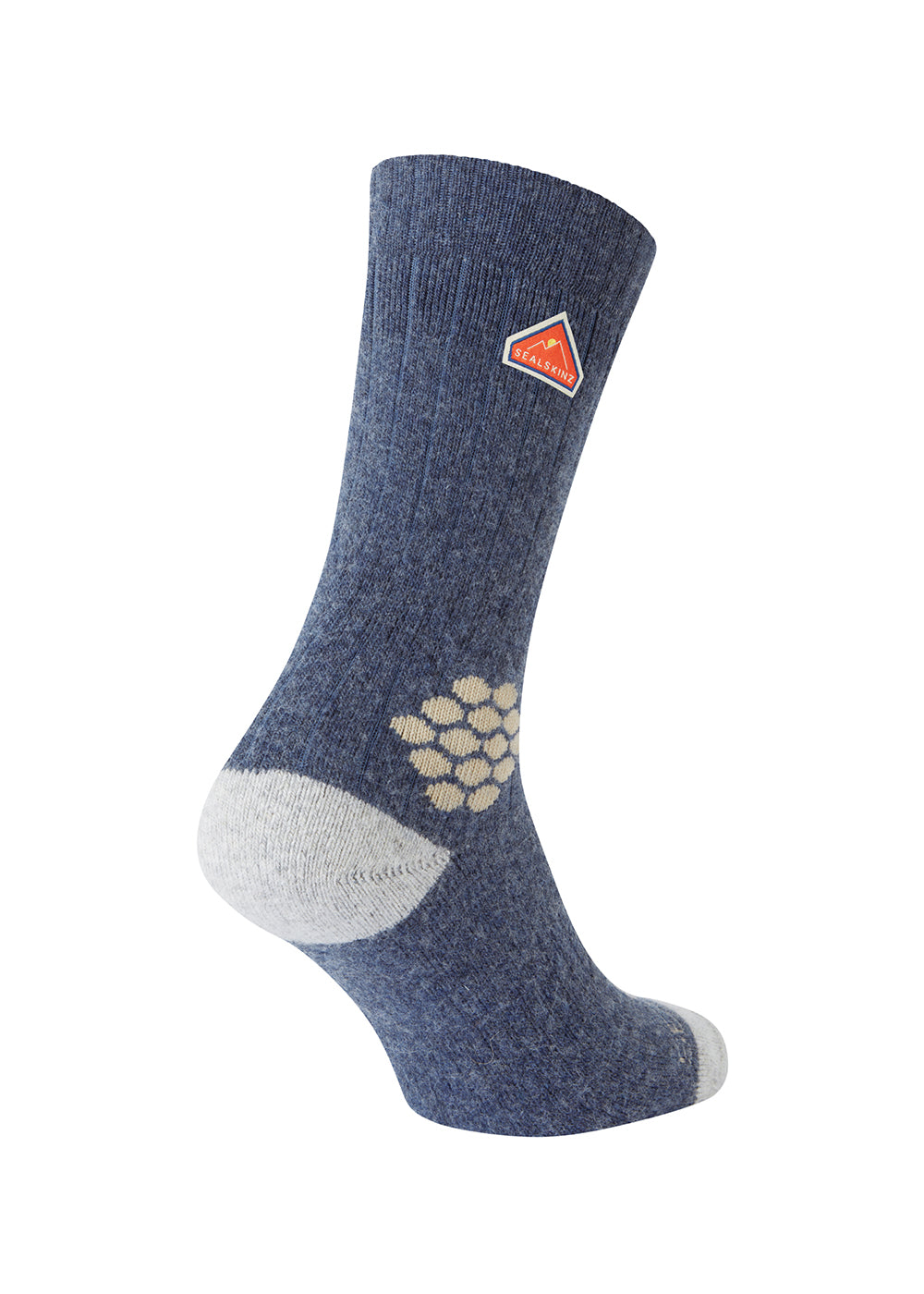 Scarning Recycled Wool Mid Twisted Hiking Socks